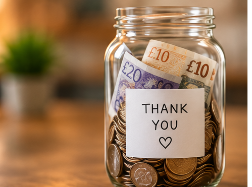 Money donated to Global Link